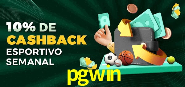 10% de bônus de cashback na pgwin